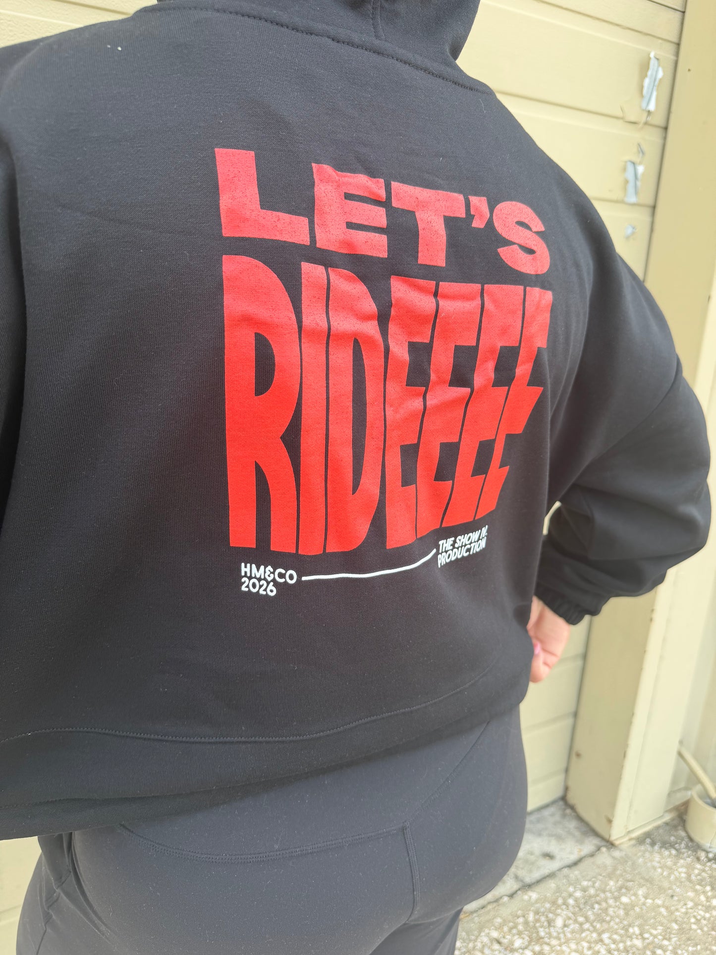 Let’s Ride - the Show IV. - Production Hoodie